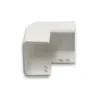 Ángulo Plano Dexson 32x12 mm Blanco, Material ABS+PC, Fijación a Presión