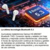 Audífonos Bluetooth Genius HS-M905BT con Reducción de Ruido – Blancos