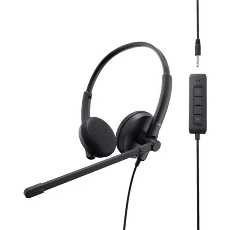 Audífonos Stereo WH1022 Alámbricos Negro Llamadas Música Pro