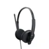 Audífonos Stereo WH1022 Alámbricos Negro Llamadas Música Pro