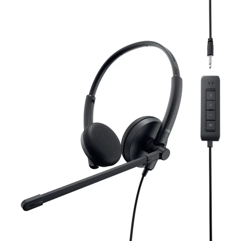 Diadema Dell Stereo USB WH1022 Cancelación Ruido Micrófono Unidireccional