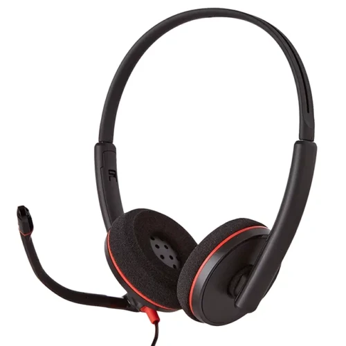 Auriculares USB Plantronics Blackwire 3220 – Sonido Estéreo y Micrófono con Cancelación de Ruido