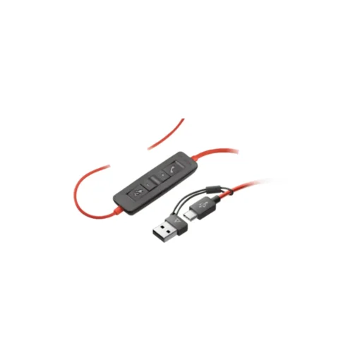 Auriculares USB Plantronics Blackwire 3220 – Sonido Estéreo y Micrófono con Cancelación de Ruido