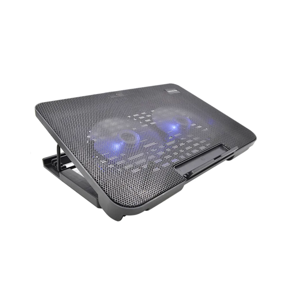 BASE REFRIGERANTE RECLINABLE 2 – Doble ventilador, multiposición, USB, control de velocidad