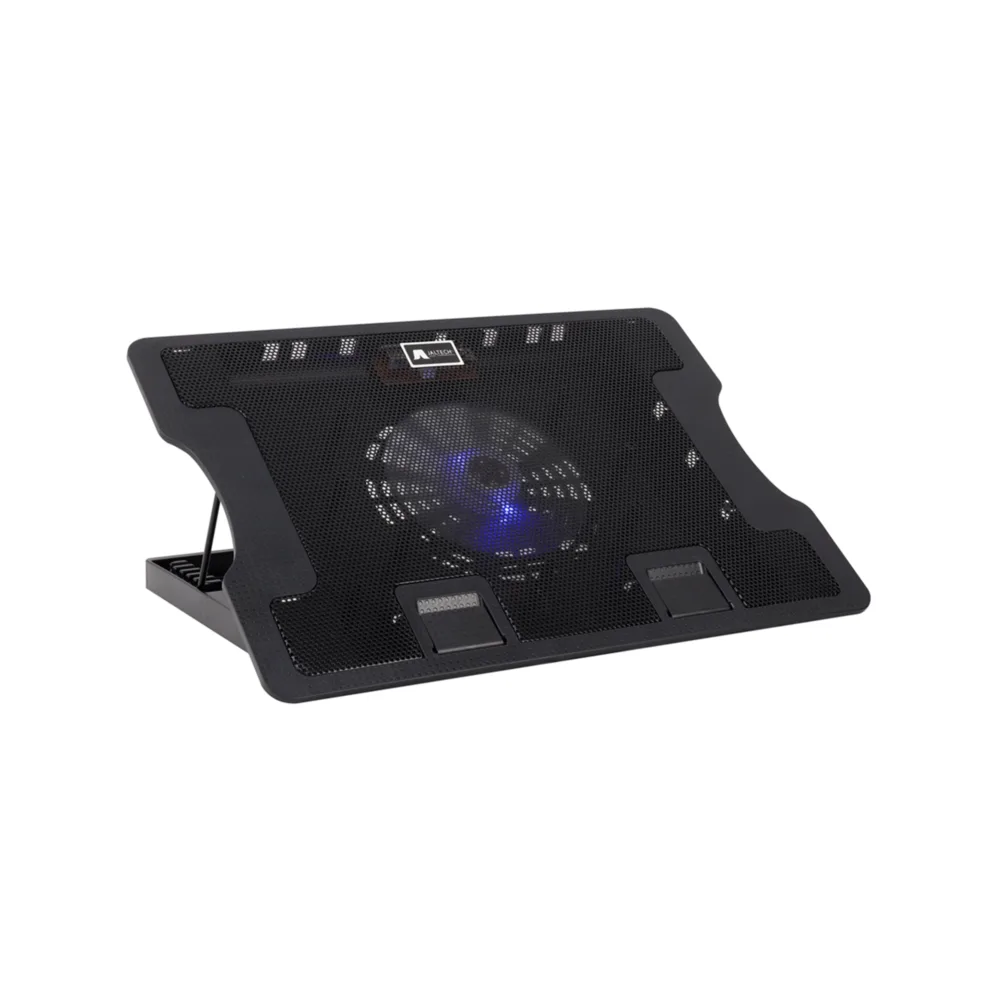 BASE REFRIGERANTE RECLINABLE T – 1 ventilador, doble USB, para portátiles de 10" a 16"
