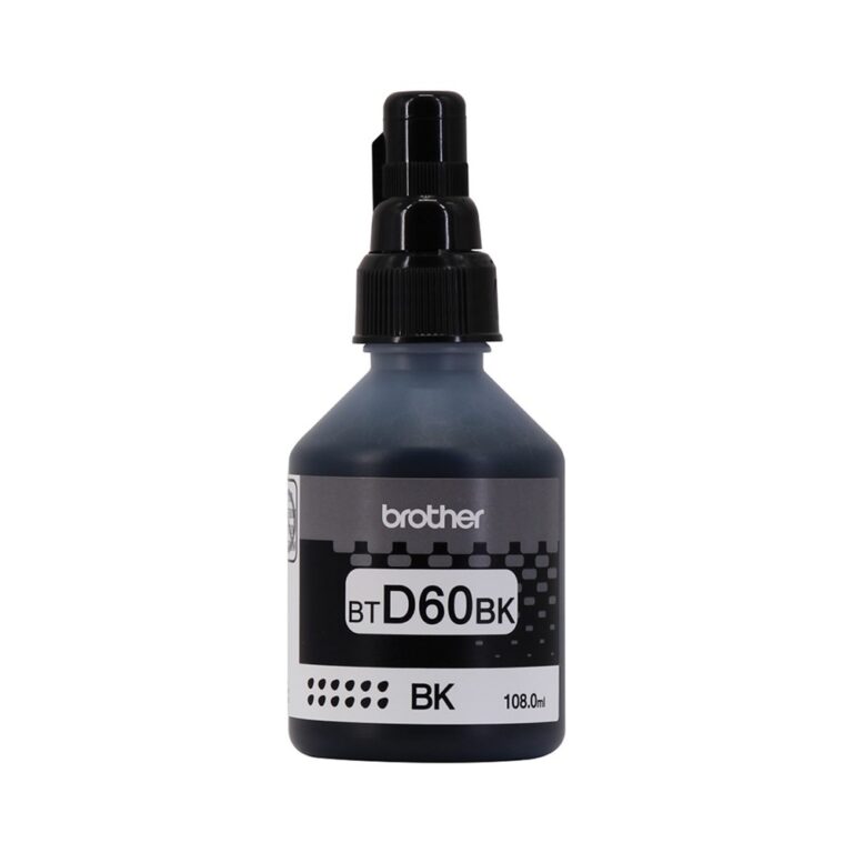 Botella de Tinta Brother Negra Alto Rendimiento 7500 Páginas T420/T520/T720