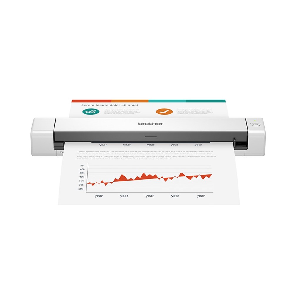 Escáner portátil Brother 16 ppm USB 3.0, No dup