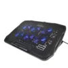 Base Refrigerante Gamer Jaltech H9 6 Ventiladores LED 12-17 Plg
