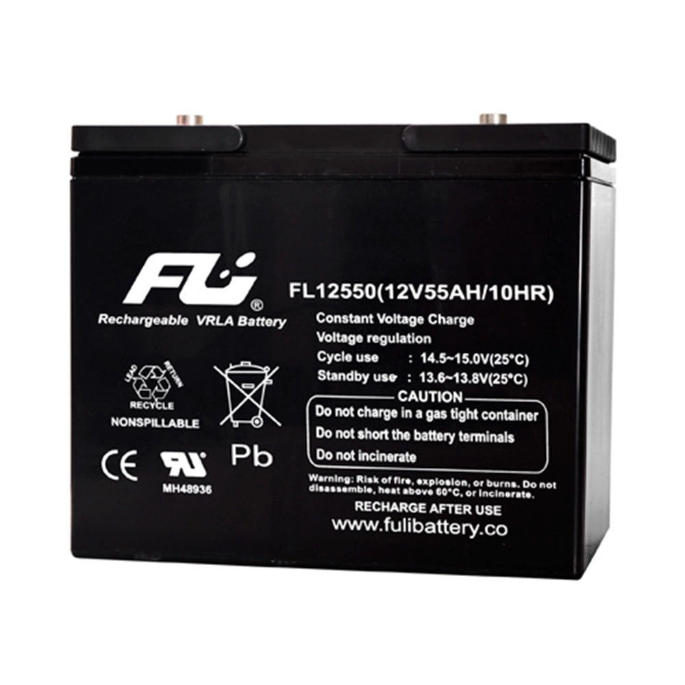 Batería Sellada 12V 5Ah FL1250GS Fulibattery, Uso Múltiple
