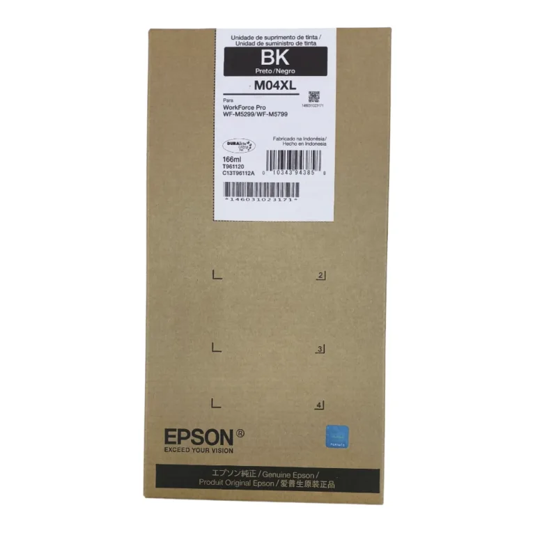 Bolsa de Tinta Negra Epson WF-M5799/5299 Alta Capacidad 10.000 Páginas