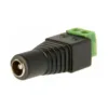 Bornera CCTV Plug Hembra BDC100H Conector Alimentación 2.1x5.5mm