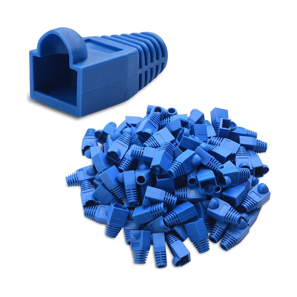 Botas Rj45 Azul x10 unidades
