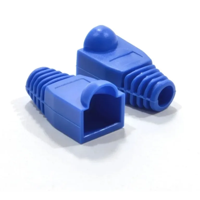 Botas RJ45 Azul x10 Unidades Ergonómicas Protección Cable Red
