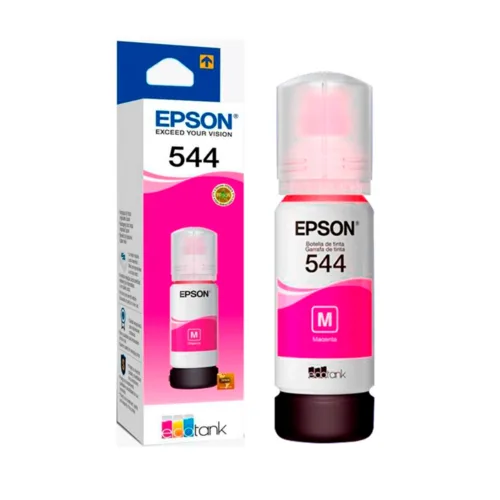 Botella Tinta Magenta Epson T664 L200 Rendimiento Profesional