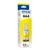 Tinta Epson 664 Amarilla Original, 70 ml, Para Impresoras EcoTank