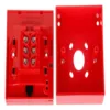Botón de emergencia Hikvision DS-K7PEB, tipo rompa el vidrio, rojo