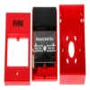 Botón de emergencia Hikvision DS-K7PEB, tipo rompa el vidrio, rojo