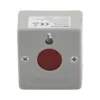 Botón de pánico con llave Hikvision DS-PD1-EB cableado NO/NC