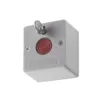 Botón de pánico con llave Hikvision DS-PD1-EB cableado NO/NC