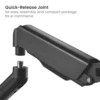 Brazo para Monitor XUE C012E