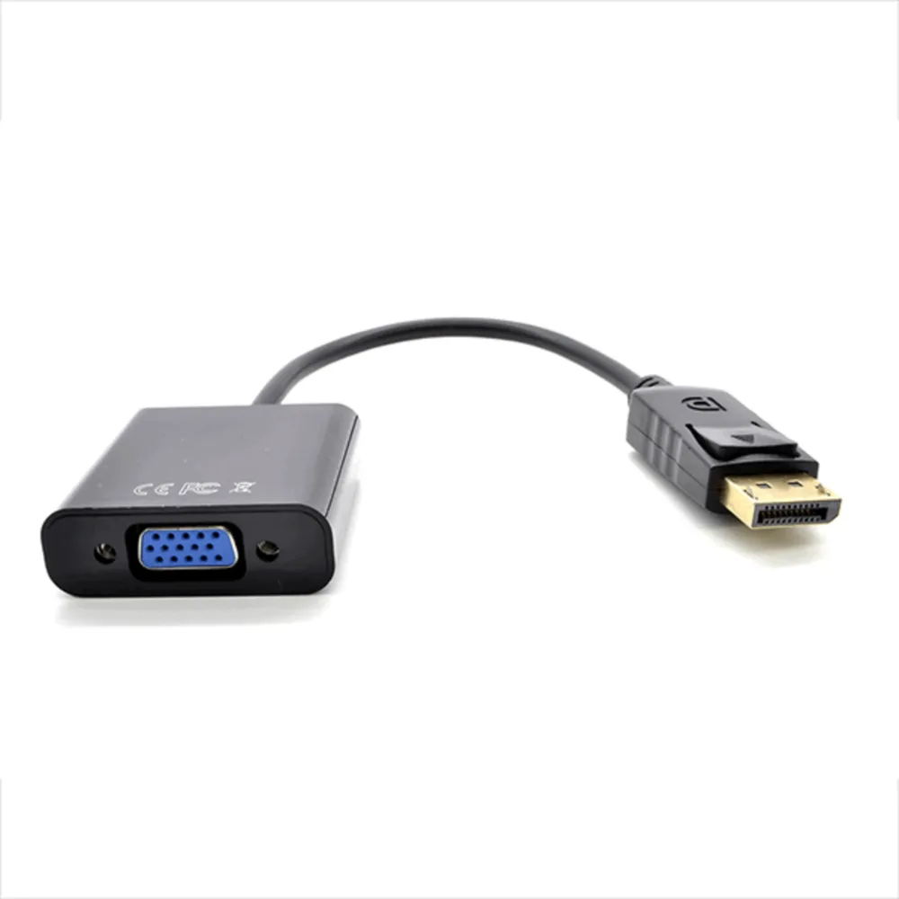 Adaptador DisplayPort a VGA Jaltech | Resolución Full HD 1080p