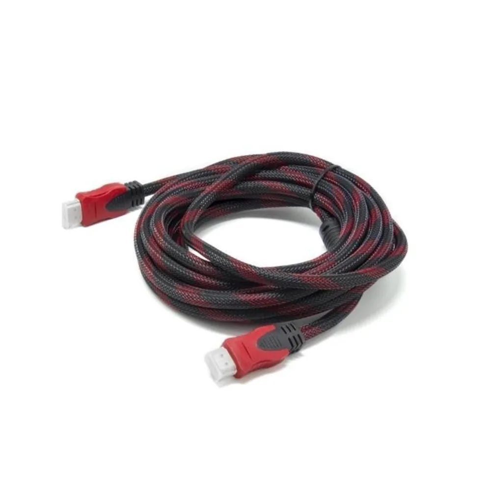 CABLE HDMI 5 METROS FULL HD 4K 3D – 100% cobre, resolución 15+1, alta calidad