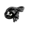 CABLE PLANO DE PODER TIPO TRÉBOL – Compacto, versátil y duradero