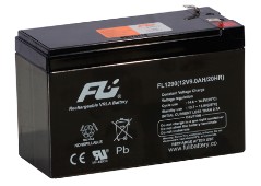 Batería Sellada Fulibattery FL1290GS 12V 9Ah, uso múltiple, terminal T1/T2