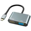 Cable Adaptador Tipo C 4 en 1 Multifunción Versátil Universal