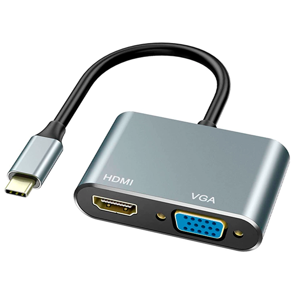 Cable OTG Tipo C a HDMI 4K 4 en 1 – Conecta tu dispositivo móvil a pantallas grandes en ultra alta definición