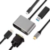 Cable Adaptador Tipo C 4 en 1 Multifunción Versátil Universal