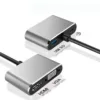 Cable Adaptador Tipo C 4 en 1 Multifunción Versátil Universal
