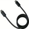 Cable USB-C a USB-C Motorola 1m, Carga Rápida 3A, Modelo SJC00CCB10ET-ES