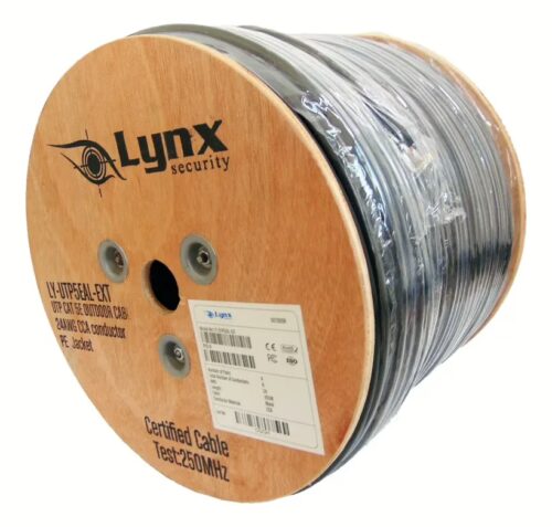 Cable UTP Cat5e Exterior 305m Lynx Aleación Clima Resistente