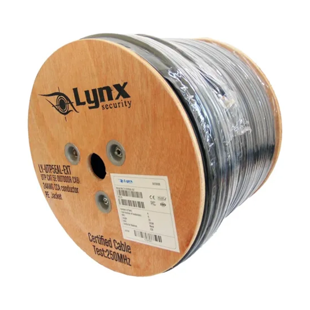 Cable UTP Cat6 Exterior Aleación 305m Resistente Climas Extremos