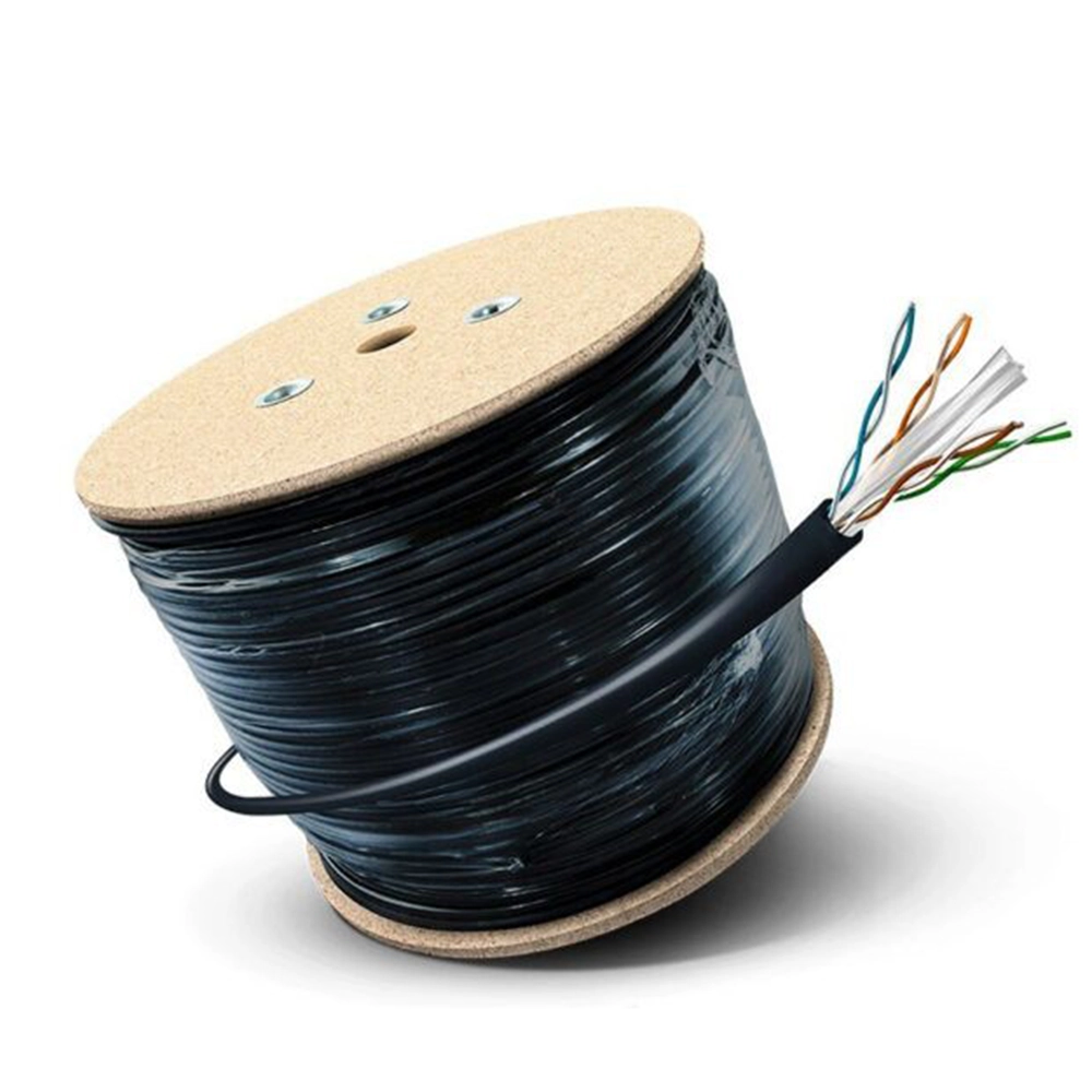 CABLE UTP CAT 6 EXTERIOR 100MTS 100% COBRE – Alta velocidad y resistencia a la intemperie
