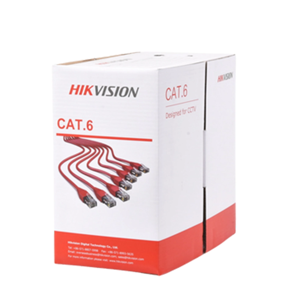 Cable Utp Cat6 Hikvision 100% Cobre Interior Ds-1Ln6U-G