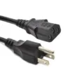 Cable de Poder para PC o Monitor 1.5 Metros – Conector de Corriente, Cobre, PVC