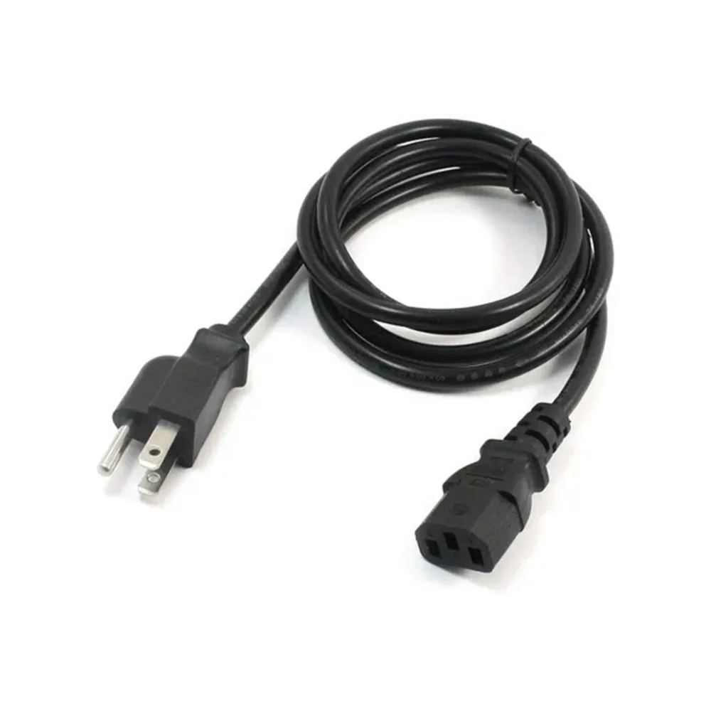 Cable de Poder para PC o Monitor 1.5 Metros – Conector de Corriente, Cobre, PVC