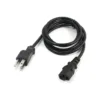 Cable de Poder para PC o Monitor 1.5 Metros – Conector de Corriente, Cobre, PVC