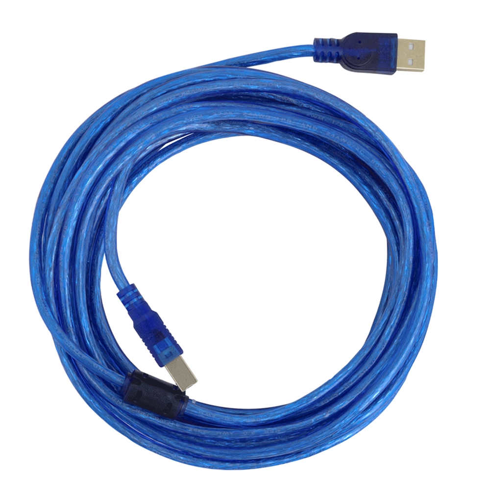 Cable para Impresora USB 2.0 10 Metros con Filtro de Ferrita – Blindado