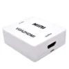 Caja convertidora VGA a HDMI con audio 3.5mm, Full HD 1080p, Plug & Play