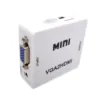 Caja convertidora VGA a HDMI con audio 3.5mm, Full HD 1080p, Plug & Play