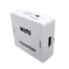 Caja convertidora VGA a HDMI con audio 3.5mm, Full HD 1080p, Plug & Play