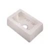 Caja de Superficie Dexson Blanca 40 mm – Montaje Horizontal o Vertical sin Tuerca