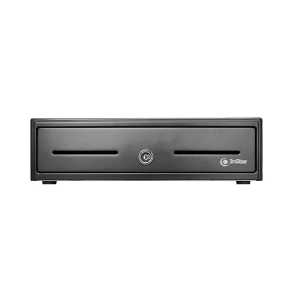 Cajón Monedero Estándar 24V Acero Seguridad POS 410x420mm