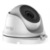 Cámara Análoga Mini Domo Metálico HiLook THC-T140-M 4MP – IR 20m, 4 en 1, IP66, Lente 2.8mm