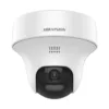 Cámara PT Fija 2MP DS-2CE70D0T-PTLXTS – Audio Bidireccional, Sirena y Luz Estroboscópica