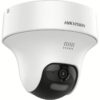 Cámara PT Fija 2MP DS-2CE70D0T-PTLXTS – Audio Bidireccional, Sirena y Luz Estroboscópica