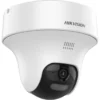 Cámara PT Fija 2MP DS-2CE70D0T-PTLXTS – Audio Bidireccional, Sirena y Luz Estroboscópica